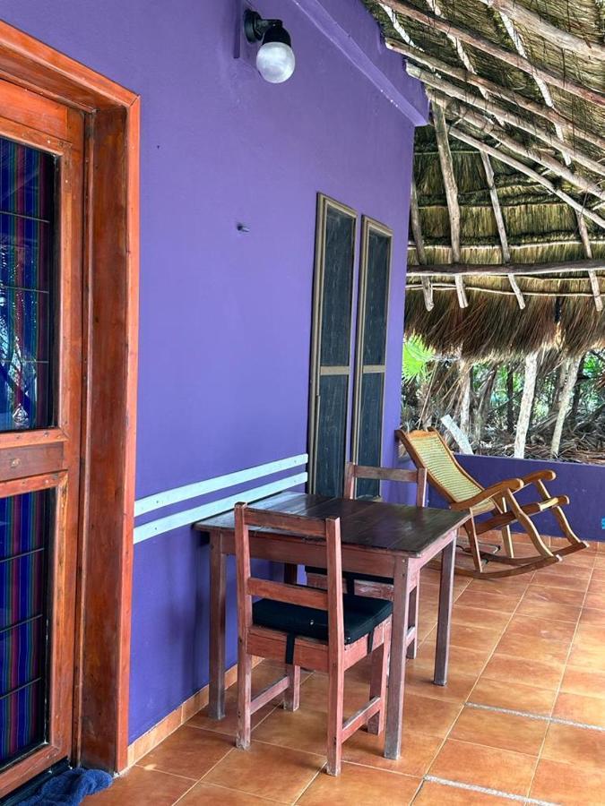 Ecological Hotel Maya Luna Mahahual Esterno foto