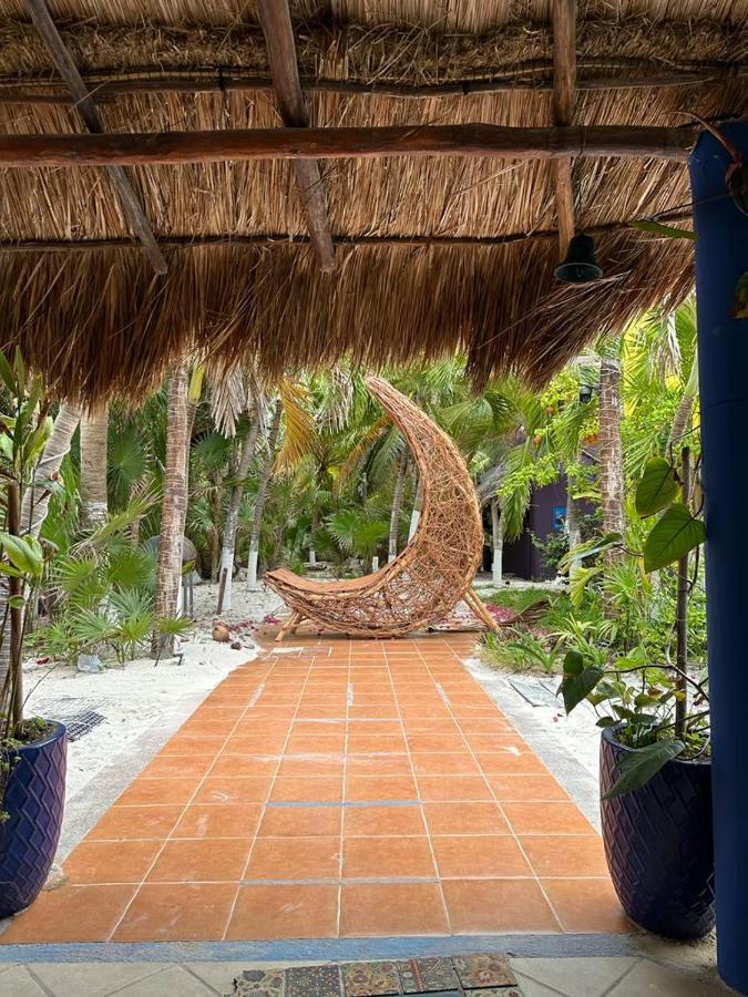 Ecological Hotel Maya Luna Mahahual Esterno foto
